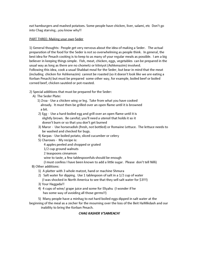 Rebbezin Shurin helps you make Pesach _2__Page_2