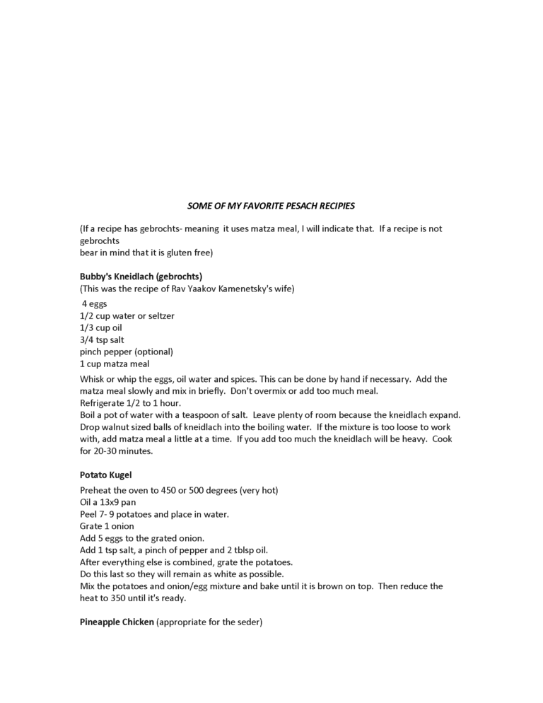 Rebbezin Shurin helps you make Pesach _2__Page_3